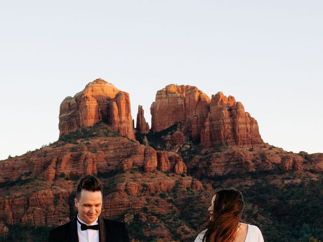 Austin and Sam&apos;s Wedding in Sedona, Arizona 1