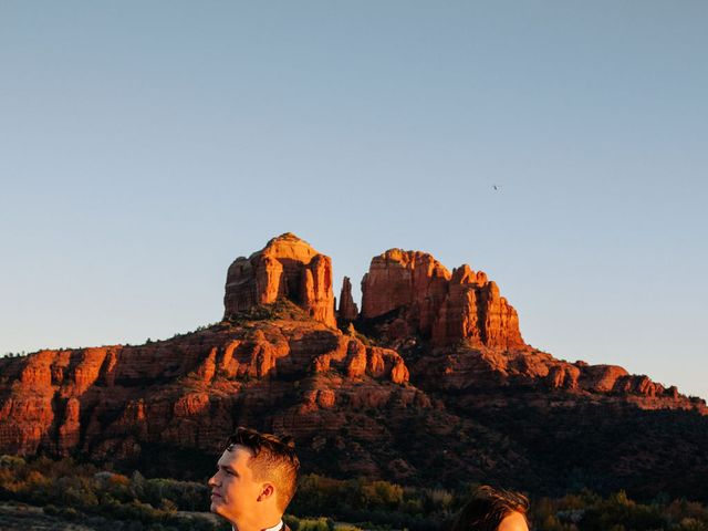 Austin and Sam&apos;s Wedding in Sedona, Arizona 14