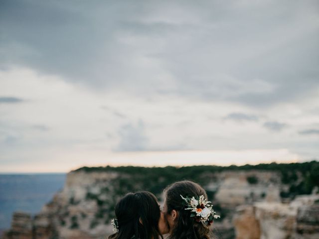 Donna and Karolina&apos;s Wedding in Grand Canyon, Arizona 24