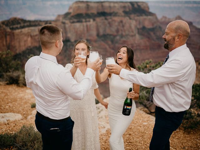 Donna and Karolina&apos;s Wedding in Grand Canyon, Arizona 37