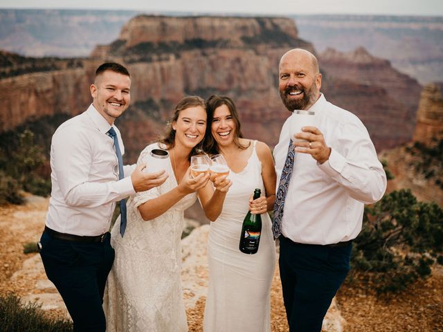 Donna and Karolina&apos;s Wedding in Grand Canyon, Arizona 38