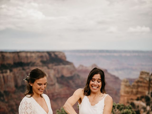 Donna and Karolina&apos;s Wedding in Grand Canyon, Arizona 41