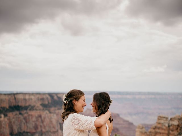 Donna and Karolina&apos;s Wedding in Grand Canyon, Arizona 43