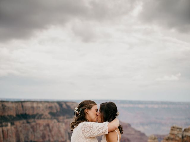 Donna and Karolina&apos;s Wedding in Grand Canyon, Arizona 44