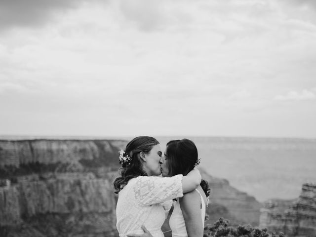 Donna and Karolina&apos;s Wedding in Grand Canyon, Arizona 45