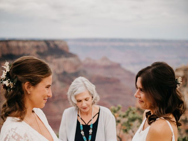 Donna and Karolina&apos;s Wedding in Grand Canyon, Arizona 50