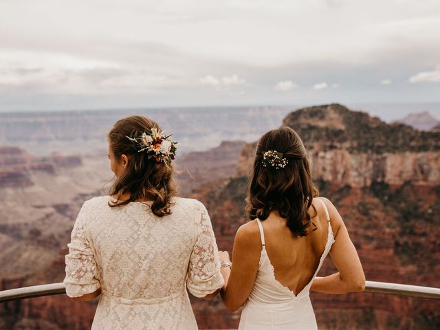 Donna and Karolina&apos;s Wedding in Grand Canyon, Arizona 61
