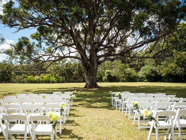 Lauren and Marc&apos;s Wedding in Haleiwa, Hawaii 4