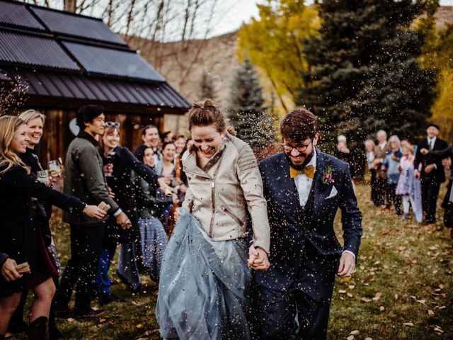 Andrew and Maggie&apos;s Wedding in Basalt, Colorado 33