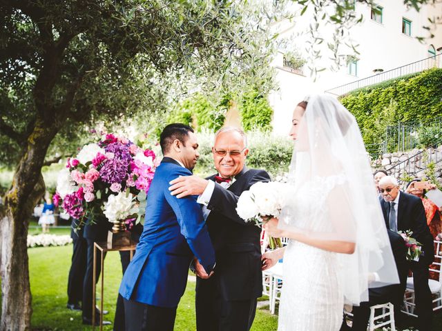 Ram and Sasha&apos;s Wedding in Naples, Italy 40
