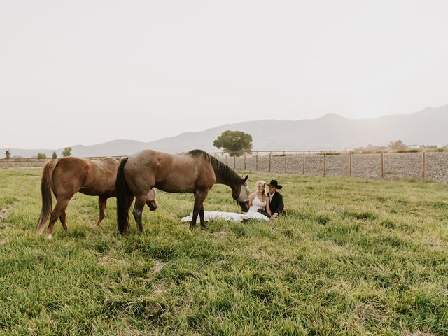 Clay and Lindy&apos;s Wedding in Virginia City, Nevada 43