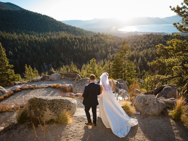 Patrick and Kaite&apos;s Wedding in Glenbrook, Nevada 35