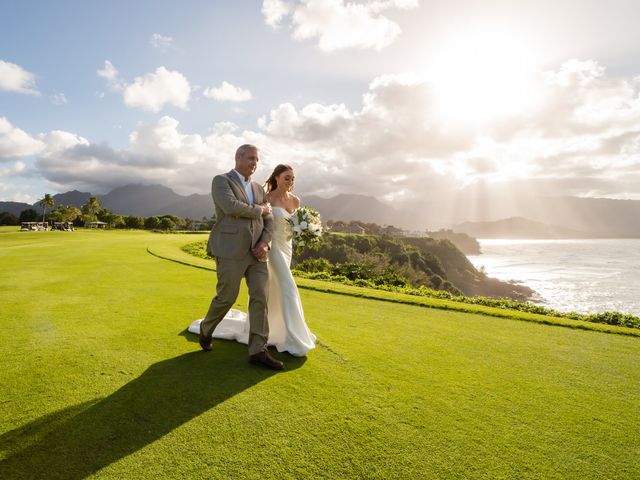 Brian and Calin&apos;s Wedding in Princeville, Hawaii 22