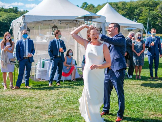 Brian and Alicyn's Wedding in Kennebunkport, Maine 7