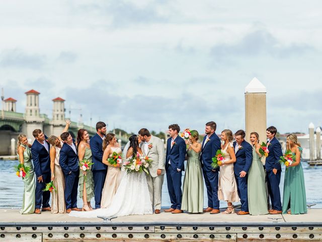 Bailey and Brittany&apos;s Wedding in Saint Augustine, Florida 49