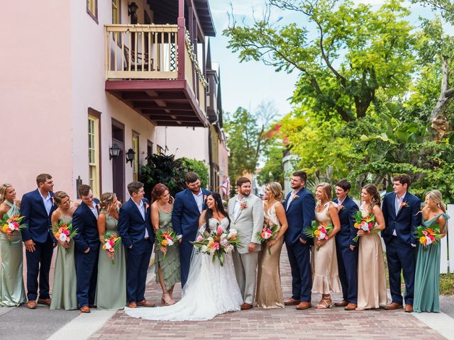 Bailey and Brittany&apos;s Wedding in Saint Augustine, Florida 50
