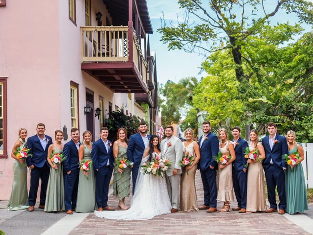 Bailey and Brittany&apos;s Wedding in Saint Augustine, Florida 51
