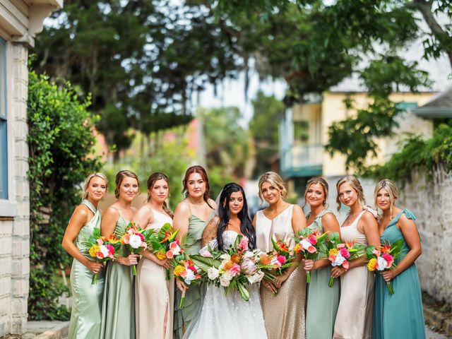 Bailey and Brittany&apos;s Wedding in Saint Augustine, Florida 60