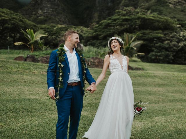 Caleb and Kasie&apos;s Wedding in Kaneohe, Hawaii 14
