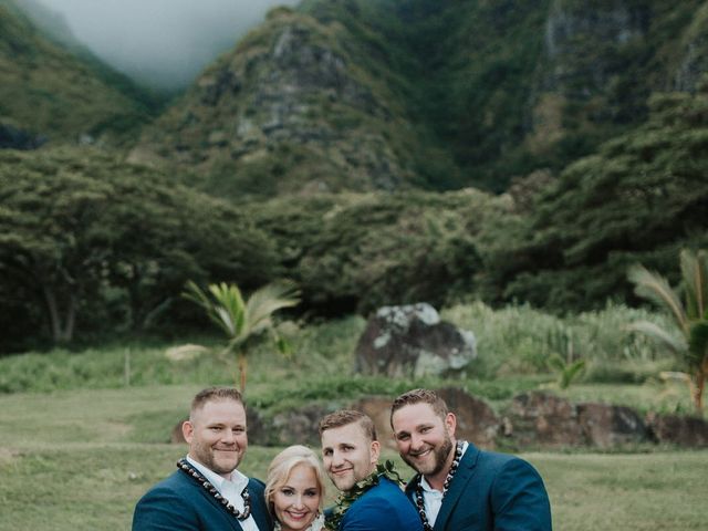 Caleb and Kasie&apos;s Wedding in Kaneohe, Hawaii 70