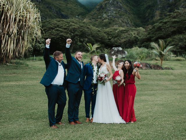 Caleb and Kasie&apos;s Wedding in Kaneohe, Hawaii 74