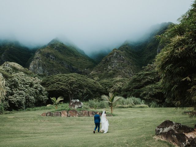 Caleb and Kasie&apos;s Wedding in Kaneohe, Hawaii 78