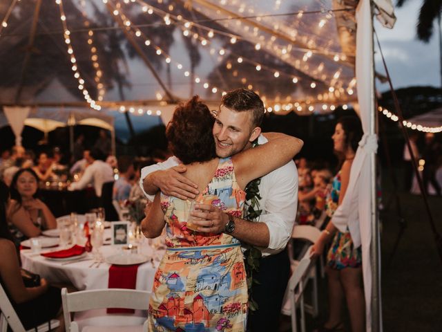 Caleb and Kasie&apos;s Wedding in Kaneohe, Hawaii 89