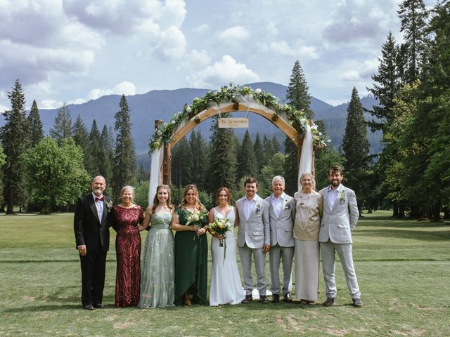 Kennedy and Logan&apos;s Wedding in McKenzie Bridge, Oregon 55