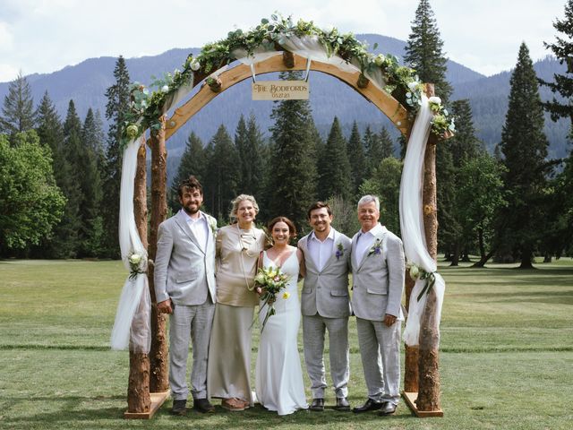 Kennedy and Logan&apos;s Wedding in McKenzie Bridge, Oregon 57
