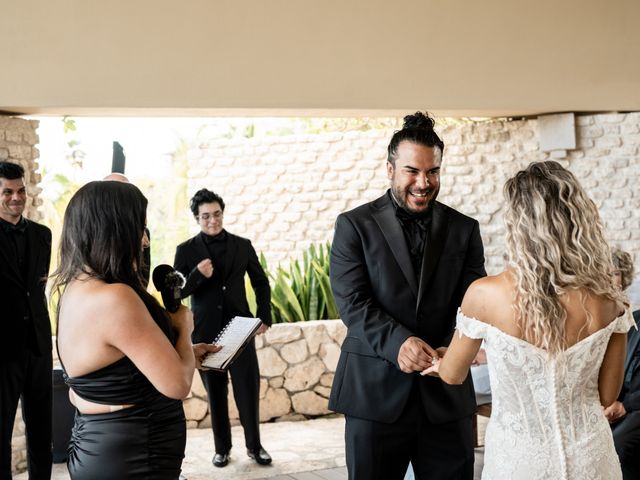 Chris and L&apos;Erin&apos;s Wedding in Puerto Juarez, Mexico 61