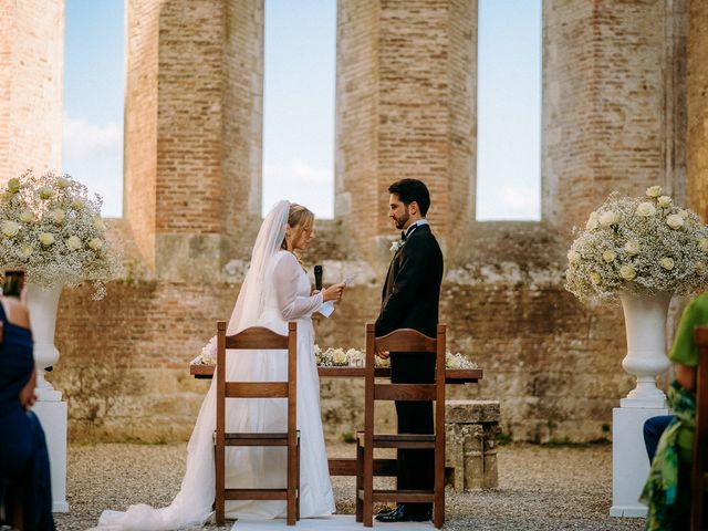 Andera and Arianna&apos;s Wedding in Siena, Italy 46
