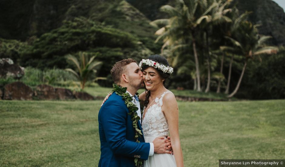 Caleb and Kasie's Wedding in Kaneohe, Hawaii