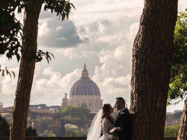 Mary and Caster&apos;s Wedding in Rome, Italy 14