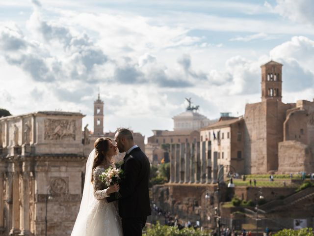 Mary and Caster&apos;s Wedding in Rome, Italy 17