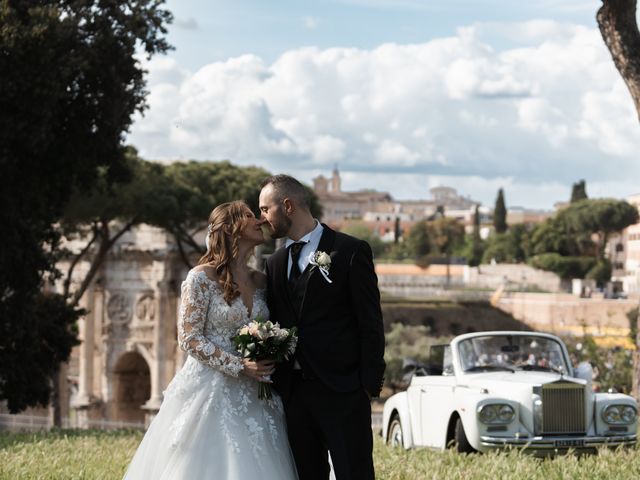 Mary and Caster&apos;s Wedding in Rome, Italy 21