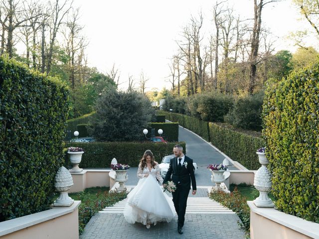 Mary and Caster&apos;s Wedding in Rome, Italy 58