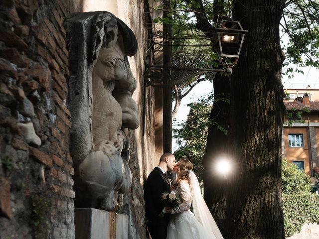 Mary and Caster&apos;s Wedding in Rome, Italy 65