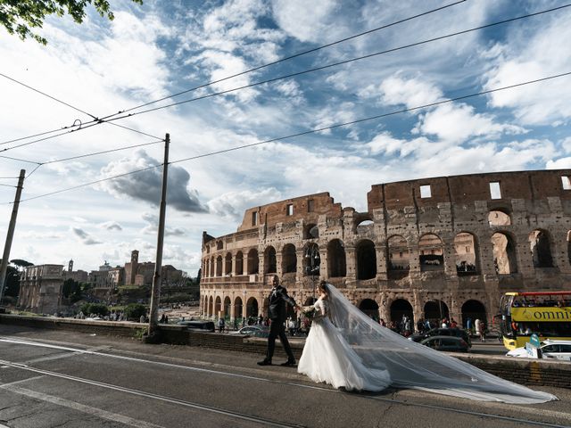 Mary and Caster&apos;s Wedding in Rome, Italy 66