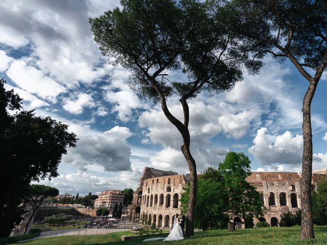 Mary and Caster&apos;s Wedding in Rome, Italy 68