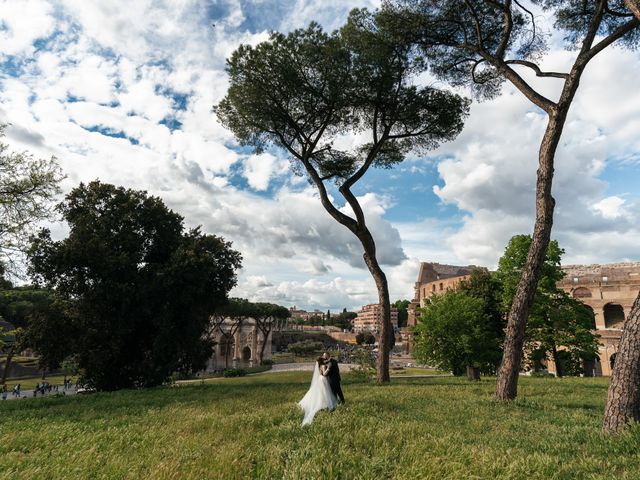 Mary and Caster&apos;s Wedding in Rome, Italy 69