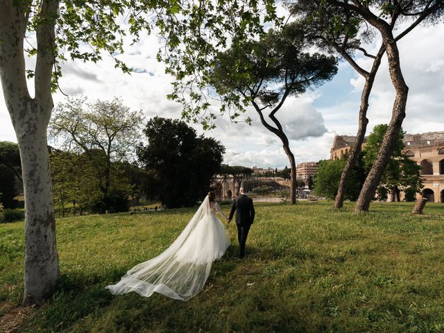 Mary and Caster&apos;s Wedding in Rome, Italy 70