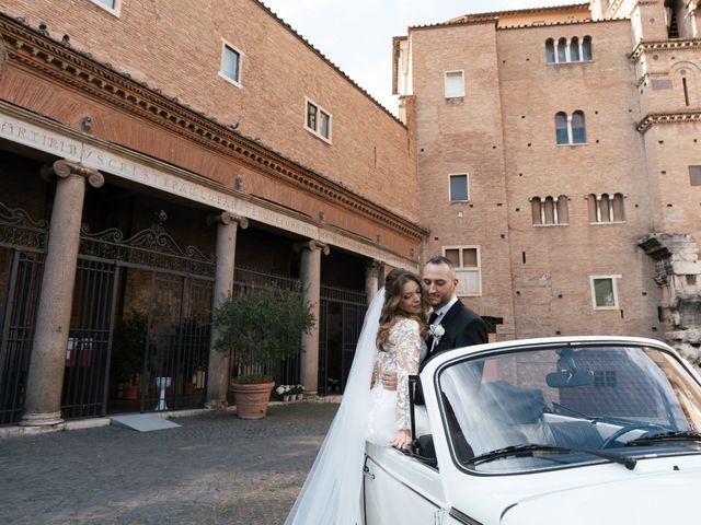 Mary and Caster&apos;s Wedding in Rome, Italy 72