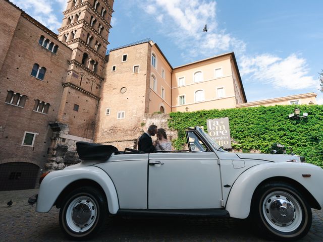 Mary and Caster&apos;s Wedding in Rome, Italy 76