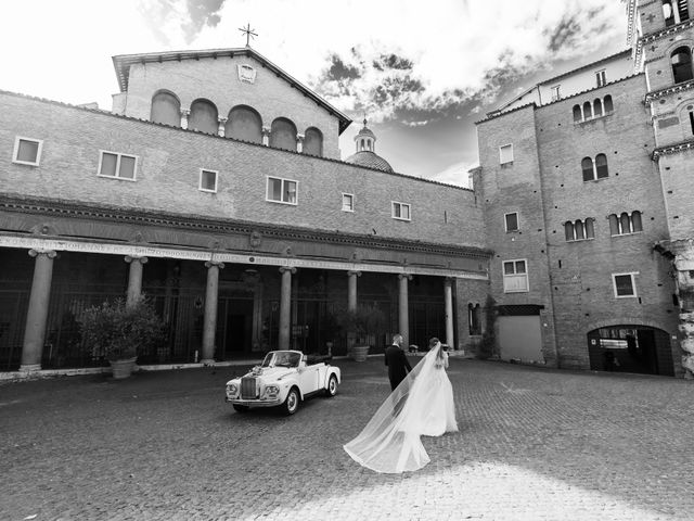 Mary and Caster&apos;s Wedding in Rome, Italy 78