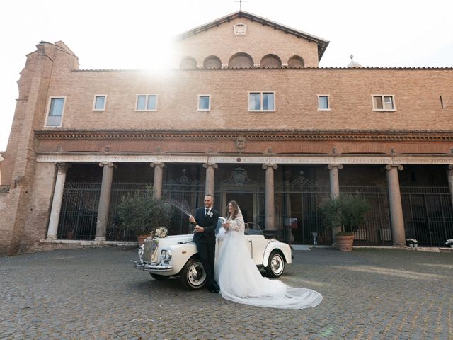 Mary and Caster&apos;s Wedding in Rome, Italy 79