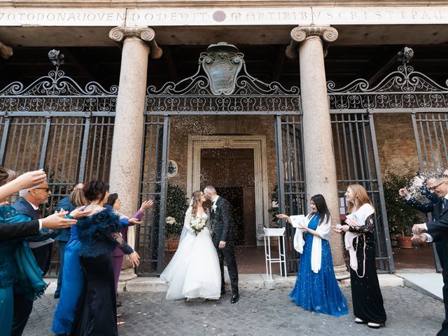 Mary and Caster&apos;s Wedding in Rome, Italy 81