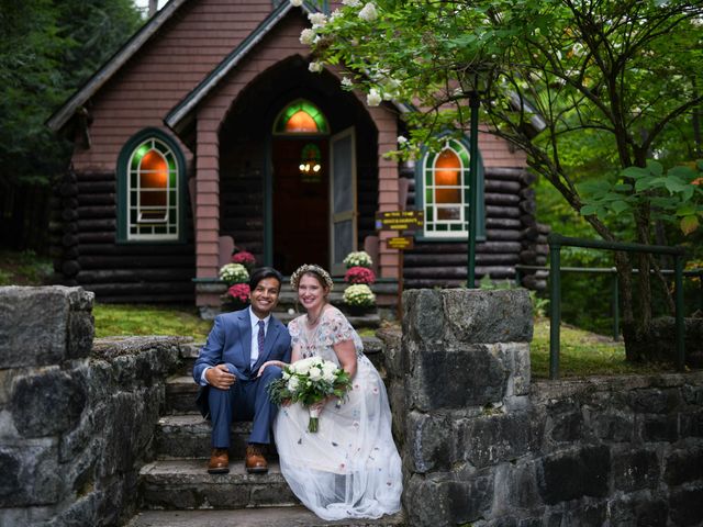Saurav and Grace&apos;s Wedding in Saranac Lake, New York 5
