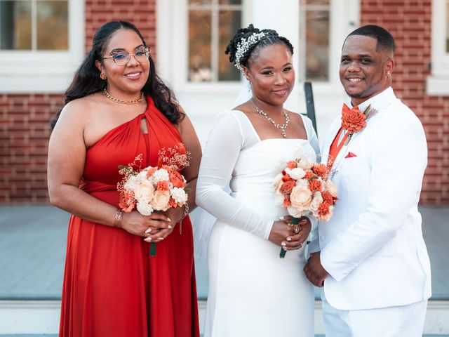 Deveon and Charnice&apos;s Wedding in Delaware City, Delaware 12