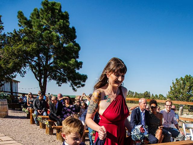 Matthew and Sarah&apos;s Wedding in Kiowa, Colorado 22