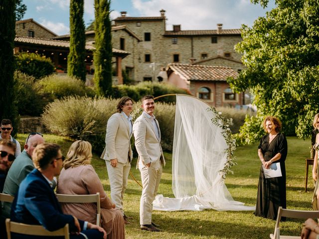 Brent and Rebekah&apos;s Wedding in Arezzo, Italy 38